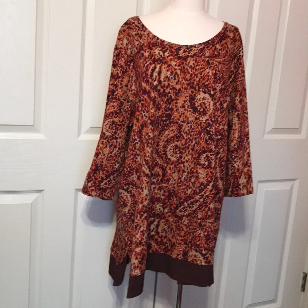 Catherines Multicolor Tunic Top